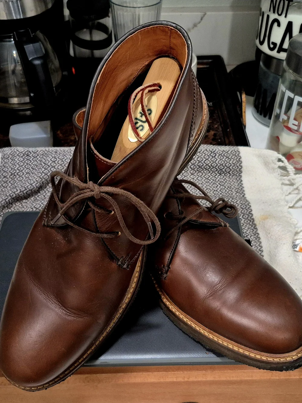 Men's Size 11.5 Johnston & Murphy Boots